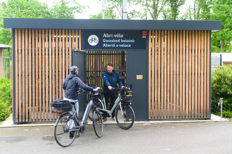 Illustration Abri Vélos